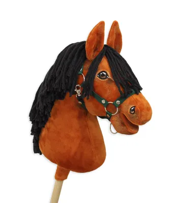 Produktbild von Hobby Horse Großes Premium Steckenpferd - Hellbraun A3