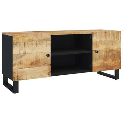 Image de Meuble TV 105x33x46 cm Bois massif de manguier