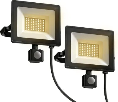 Obrázok produktu pre HOMCOM Stavebné svietidlo 50 W, 5500 lm, 6000 K, IP65, stmievateľné, prenosné pracovné svietidlo