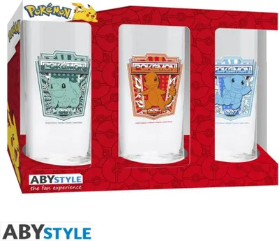 Obrázek produktu pro Pokémoni - Starter - Sada sklenic