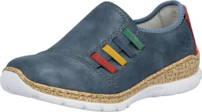 Produktbild von Rieker Damen N4264 Slipper Blau 37