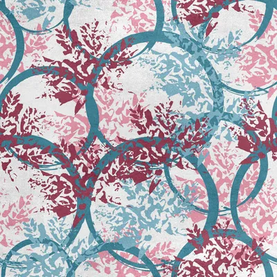 Produktbild von Royal Samt Stoff Polyester Zum Nähen - Motiv Herbstblattdruck 2