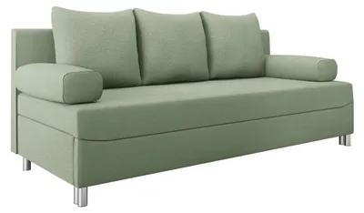 Produktbild von MIRJAN24 Schlafsofa Dover mit Bettkasten und Schlaffunktion, Bettsofa, Couch vom Hersteller (Sofa ohne Polsterhocker, Farbe: Uttario Velvet 2954)