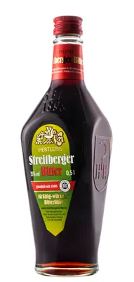 Produktbild von Streitberger Bitter | kräftig-würzier Bitterlikör | 0,5l. Flasche