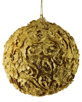 Imagen del producto de Adorno navideño de poliestireno, figura de Papá Noel, 10 cm, color morado, 1 unidad