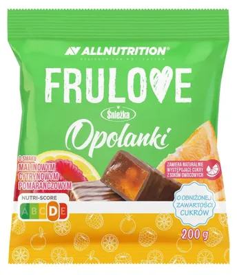 Zdjęcie produktu dla Allnutrition frulove x Śnieżka Opolanki 200g