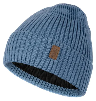 Immagine prodotto di Berretto invernale da uomo, foderato, termico, taglia unica, blu