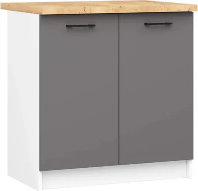 Obrázek produktu pro Kuchyňská deska VERMINA - 80x60x3,2 cm, dub craft