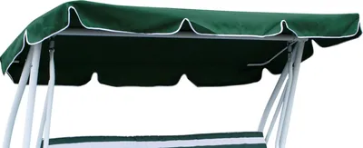 Produktbild von DEGAMO Ersatzplane Dachplane für Hollywoodschauk MIAMI 4-sitzer 228x120cm, dunkelgrün