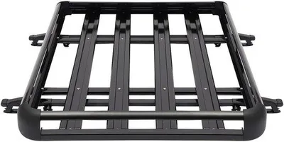 Produktbild von Dachkoffer für Auto – Aluminium, Schwarz – 68 kg