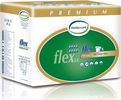 Produktbild von forma-care flex premium dry - Inkontinenzslips - 48 Windeln - Gr. L - maxi