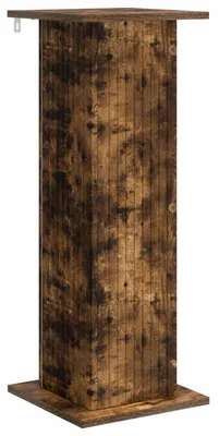 Obrázek produktu pro vidaXL Stojan na květiny, kouřový dub, 30,5 x 30 x 80,5 cm
