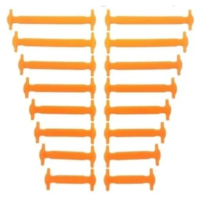 schnuersenkel silikon orange