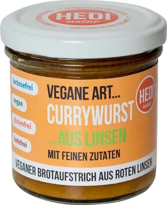 Immagine prodotto di Stile vegano - Currywurst di lenticchie 140g