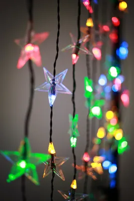 Produktbild von iSparkle bluetooth LED-Vorhang, 60 LED, Farbwechs.