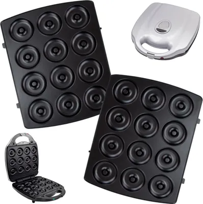 Produktbild von Wechselplatten für Multimaker ZN-2000W | Antihaftbeschicht | Donut - Resto