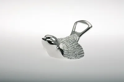 Produktbild von Kapselheber "Spatz", versilbert, 9 x 6 x 5 cm
