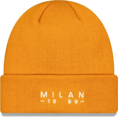 Zdjęcie produktu dla New Era Winter Cuff Beanie - AC MAILAND pomarańczowy