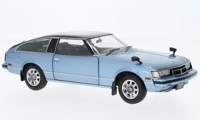 Produktbild von WhiteBox WB124155-O - 1/24 / Toyota Celica XX, hellblau/schwarz, 1978 - Neu