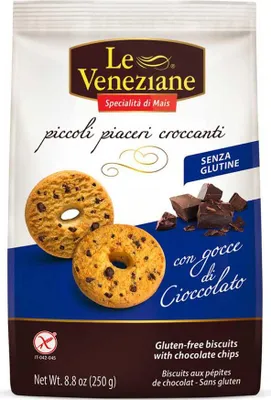 Produktbild von Le Veneziane Kekse mit Chocolate Chips 250g