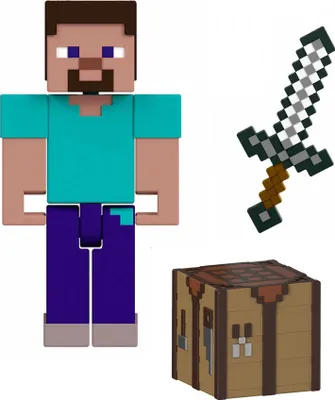 Obrázek produktu pro Mattel Minecraft Figurka STEVE 8cm JCN28