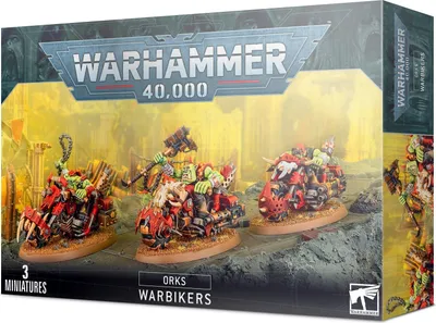 Produktbild von Warhammer 40.000 Orks Warbikers