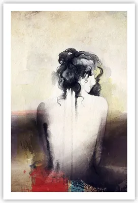 Produktbild von Poster - Poster ohne Rahmen - Frau handeln nackt - 61x91,5 cm - Wand Bild - Wanddeko - Wandbilder - Kunstposter - Wandposter - Bilder - Kunstdruck - Wanddekoration - Wandbild - P2XPA61x91-3657