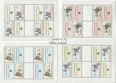 Produktbild von Briefmarken Tschechoslowakei 1977 Mi 2377Klb-2380Klb Kleinbögen (kompl.Ausg.) postfrisch Briefmarkenausstellung