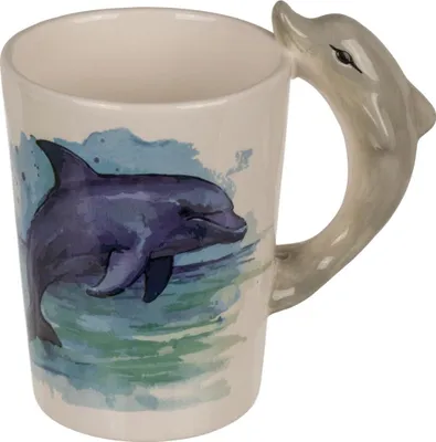 Produktbild von Kaffetasse ca. 300 ml mit 3D Meereswelt Design Tasse Kindertasse