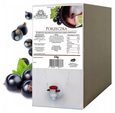Produktbild von Cocktail Basis Johannisbeere Aronia 6 kg Sirup Konzentrat alkoholfrei Drink Mixer Bag in Box mit Zapfhahn