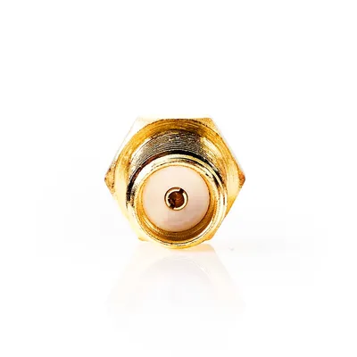 Produktbild von Nedis SMA Adapter - SMA-Buchse - TS9 - Vergoldet - 50 Ohm - Gerade - PVC - Gold - 2 Stück - Box
