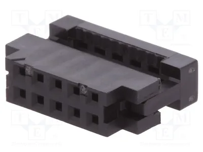 Produktbild von 1x Stecker PIN: 10 weiblich ohne Kabelzugentlastung 1mm 89361-110LF -Steckverbinder