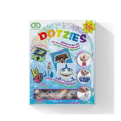 Obrázek produktu pro Diamond Dotz DTZ10.002, Dětská sada na malování diamantů, Vícebarevný