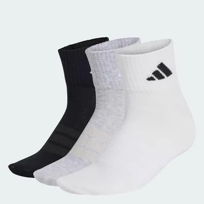 Productafbeelding van adidas Uni Thin&Light sportkousen, enkellengte, 3-pack, mediumgrijs gemêleerd