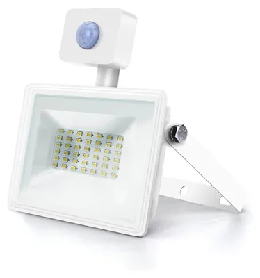 LED-Spot 30 W mit Sensor, 4000 K, 2450 lm, IP65