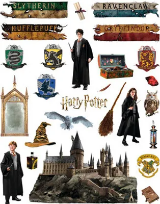 Obrázek produktu pro Samolepka mini harry potter 14x20 cm