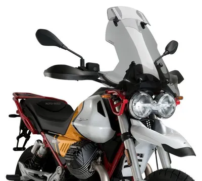 Zdjęcie produktu dla PUIG 20763H Tarcza spoilera 2.0 stała ze śrubami pasuje do BMW R1250RT przyciemniana