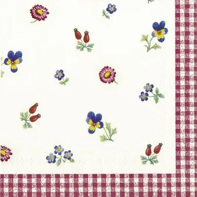 Obrázek produktu pro Ubrousky 25 x 25 cm – PETITE FLEUR V & B