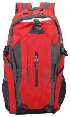Produktbild von 40L wasserdichter Rucksack/Schultertasche für Outdoor-Sportarten wie Klettern, Camping und Wandern, Rot