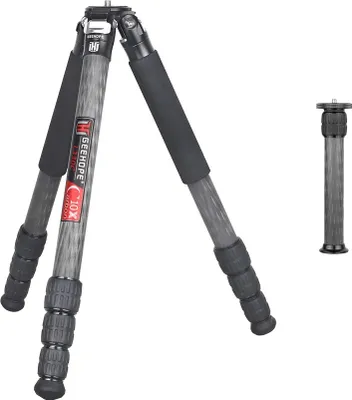 Immagine prodotto di Treppiede GEEHOPE, Leggero in fibra di carbonio, Elevata capacità di carico 20 kg, Altezza massima 171 cm , L330CL330C