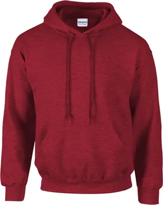 Produktbild von Heavy Blend™ Adult Hooded Sweatshirt, Antique Cherry Red (Heather), XL