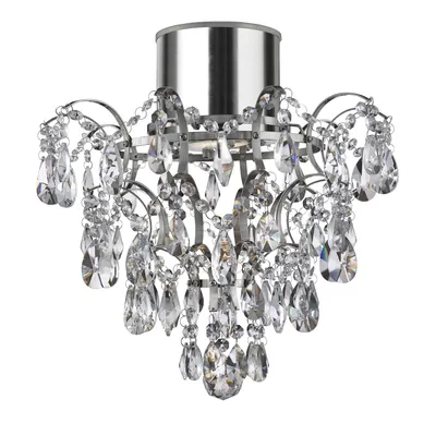 Obrázek produktu pro Závěsné svítidlo Classico Bella Steel Chrome Glass 1 Light Gu10