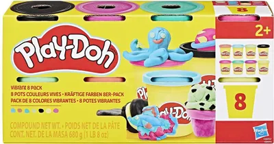 Zdjęcie produktu dla Hasbro PD kräftige Farben 8er-Pack