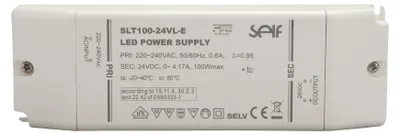 Produktbild von Self Electronics SLT100-24VL-E 24.0 V/DC/0-4,17 A 100W IP20