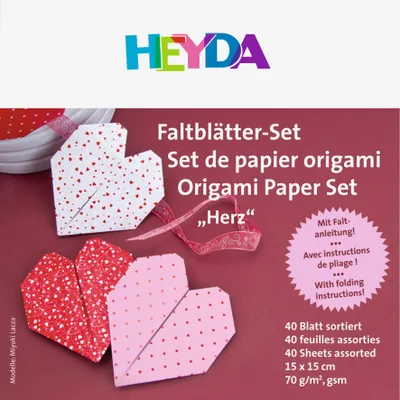 Zdjęcie produktu dla 5XHeyda 204875505 Faltbl.Liebe15x15  4