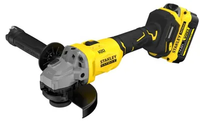 Zdjęcie produktu dla Stanley SFMCG710M1T-QW, 8500 RPM, 12,5 cm, Bateria, 4 Ah, 1,84 kg, Silnik bezszczotkowy