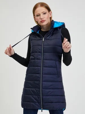 Produktbild von Orsay Dunkelblaue Steppweste für Damen 816026526000__38
