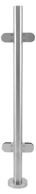 Produktbild von MonsterShop Geländerpfosten Balustrade Balustraden Balkon Balustrade Mittelpfosten 110cm H x 16,4cm B x 9,8cm D