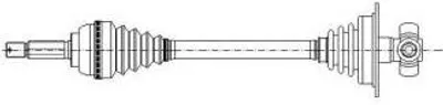Produktbild von Metelli Antriebswelle Vorderachse Links 17-0342