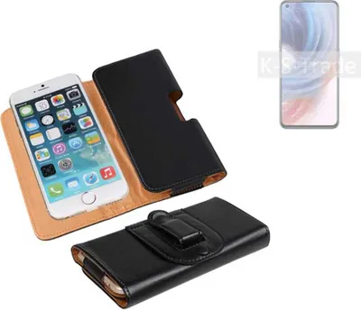 Produktbild von K-S-Trade Schützhülle Handyhülle kompatibel mit Oppo K9 Pro 5G Holster Gürtel Tasche Schutzhülle Handy-Tasche Smartphone Case Seitentasche
